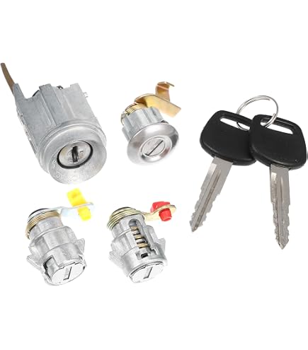 Amazon.com: Ignition Door Locks & Gas Lock with 2 Keys for Toyota